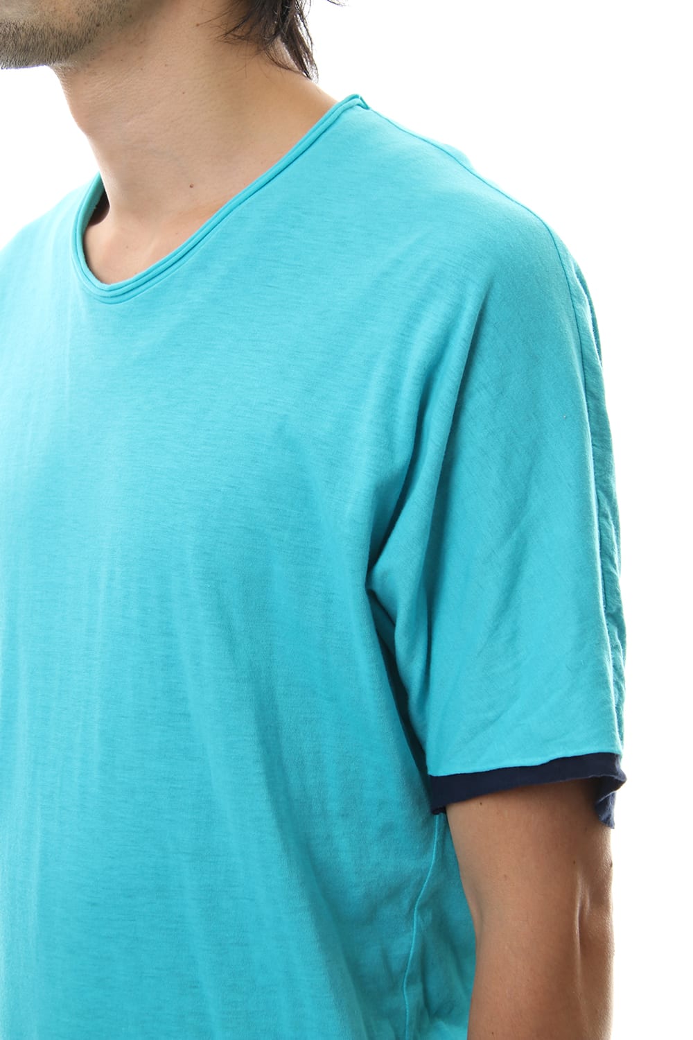 DOUBLE DOLMAN-T Turquoise