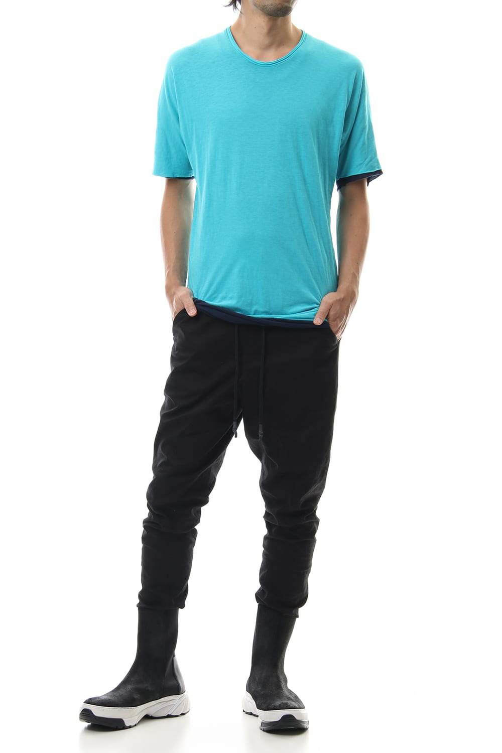 DOUBLE DOLMAN-T Turquoise