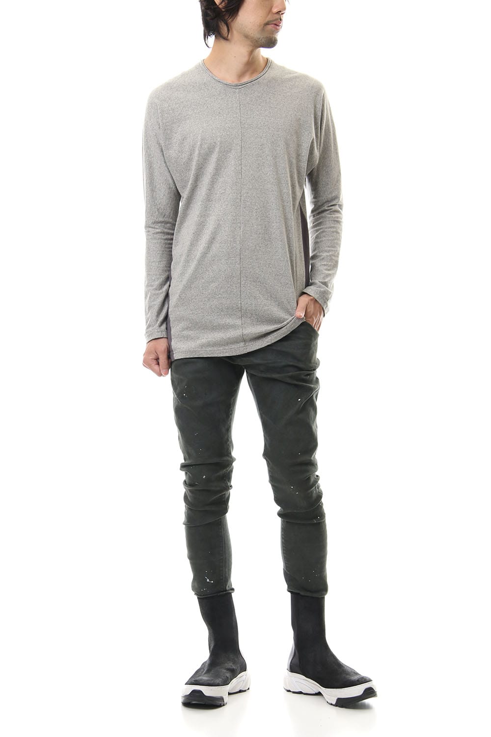 DOLMAN L/S T.Gray