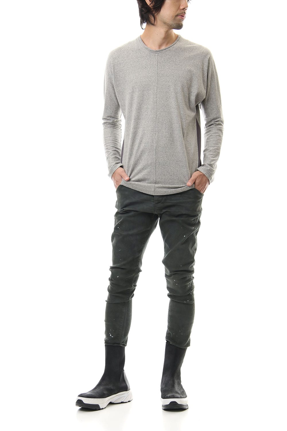 DOLMAN L/S T.Gray