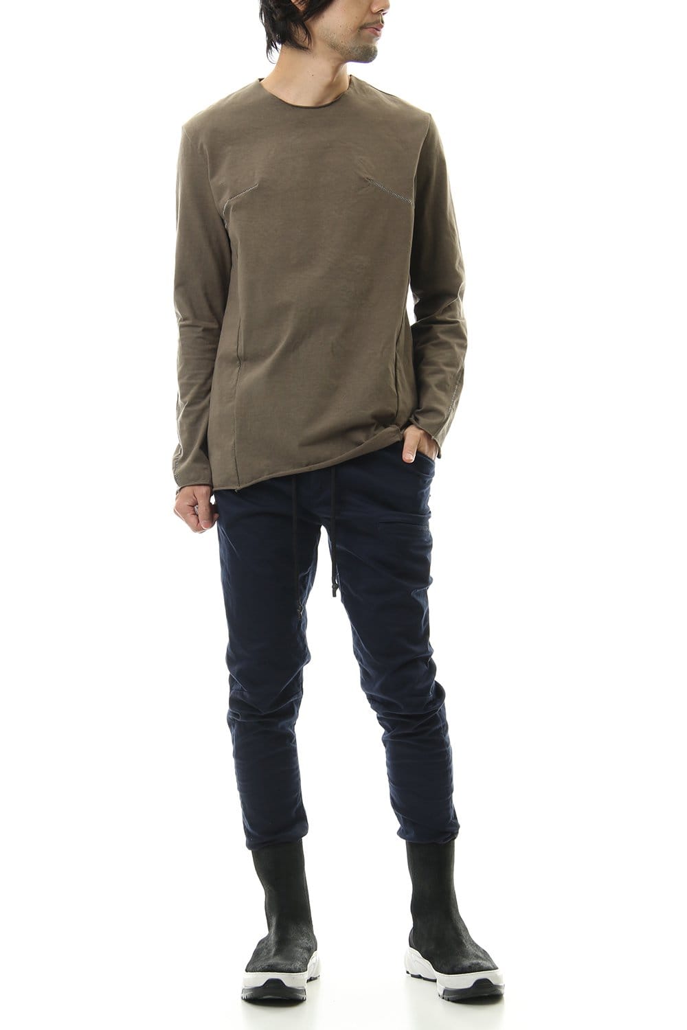 SOLID L/S Khaki