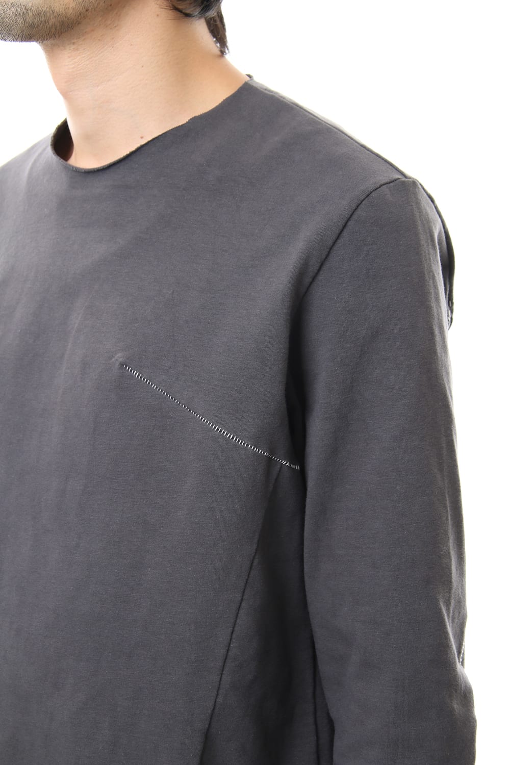 SOLID L/S Smoke Gray