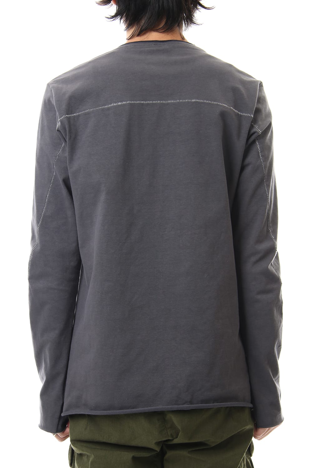 SOLID L/S Smoke Gray