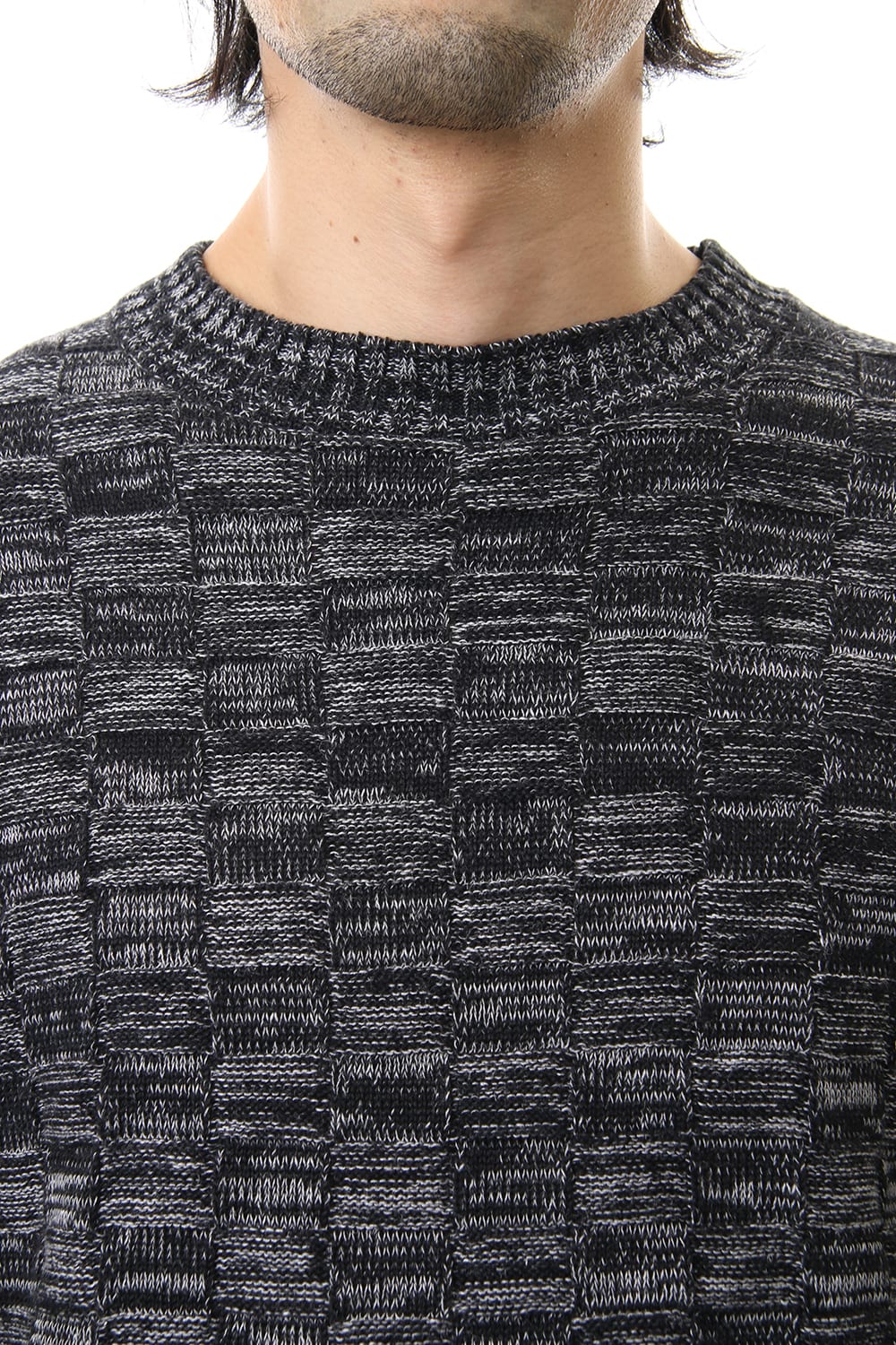 7GG LINKS KNIT T.Black