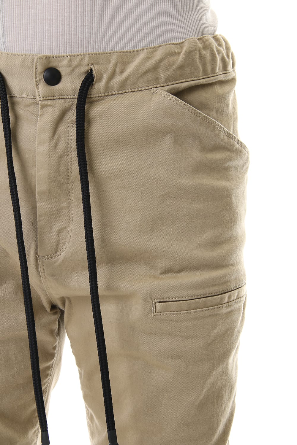 SLIM EASY PANTS Beige