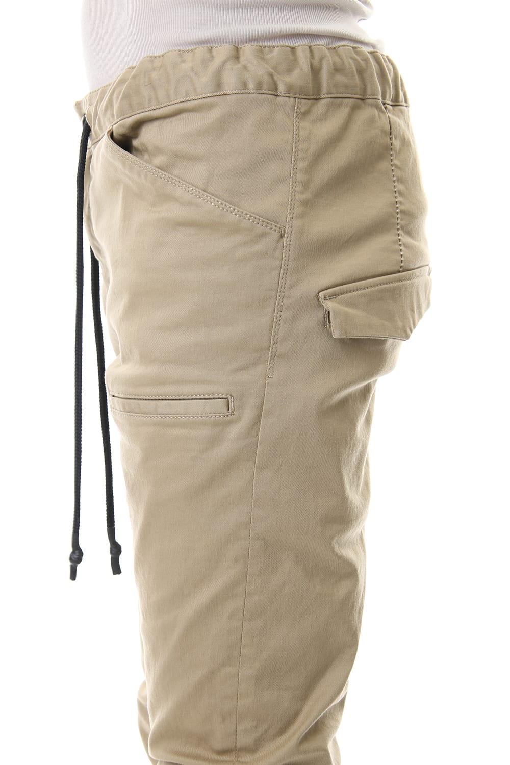 SLIM EASY PANTS Beige