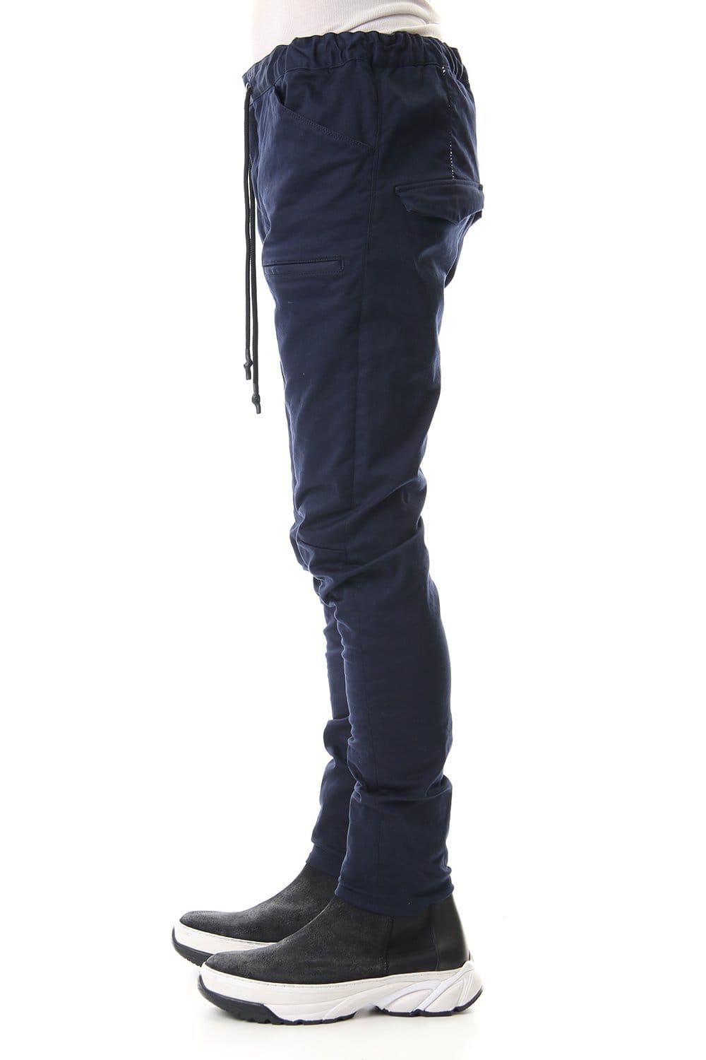 SLIM EASY PANTS Navy