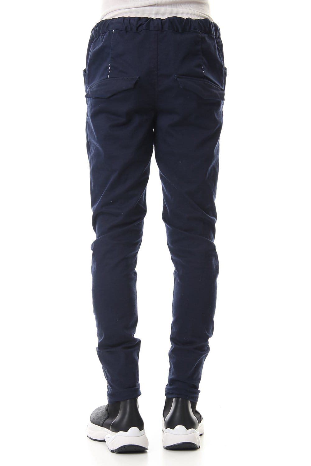 SLIM EASY PANTS Navy