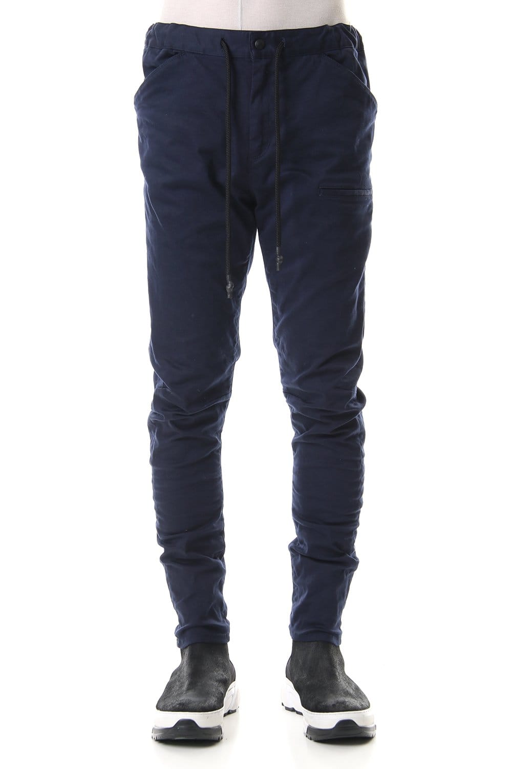 SLIM EASY PANTS Navy