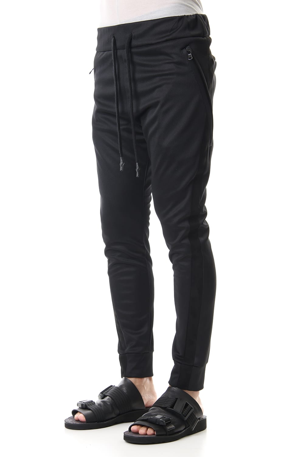 LEATHER LINE JERSEY Black