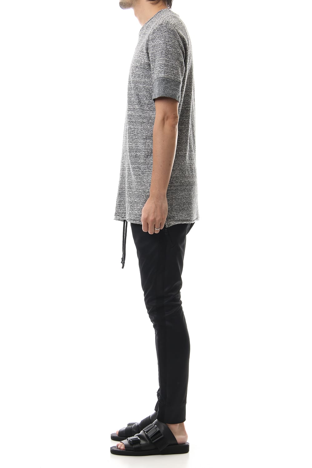 LEATHER LINE JERSEY Black