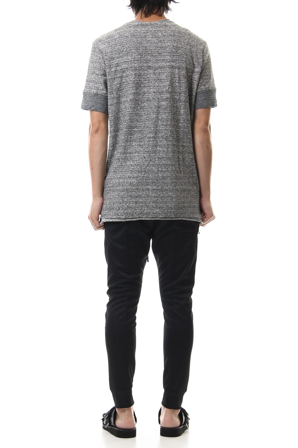 LEATHER LINE JERSEY Black