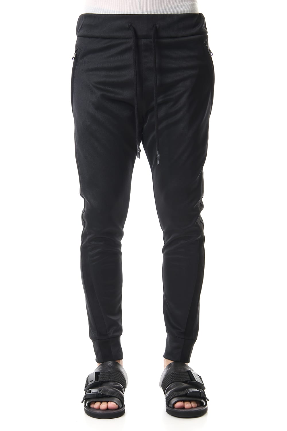 LEATHER LINE JERSEY Black