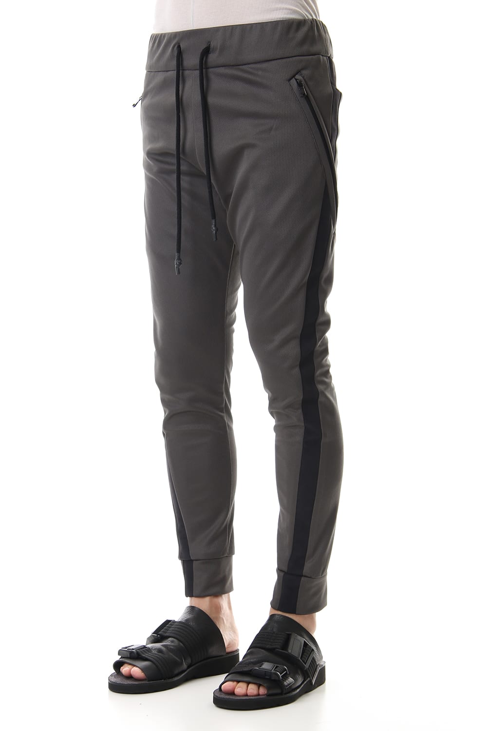 LEATHER LINE JERSEY D.Gray