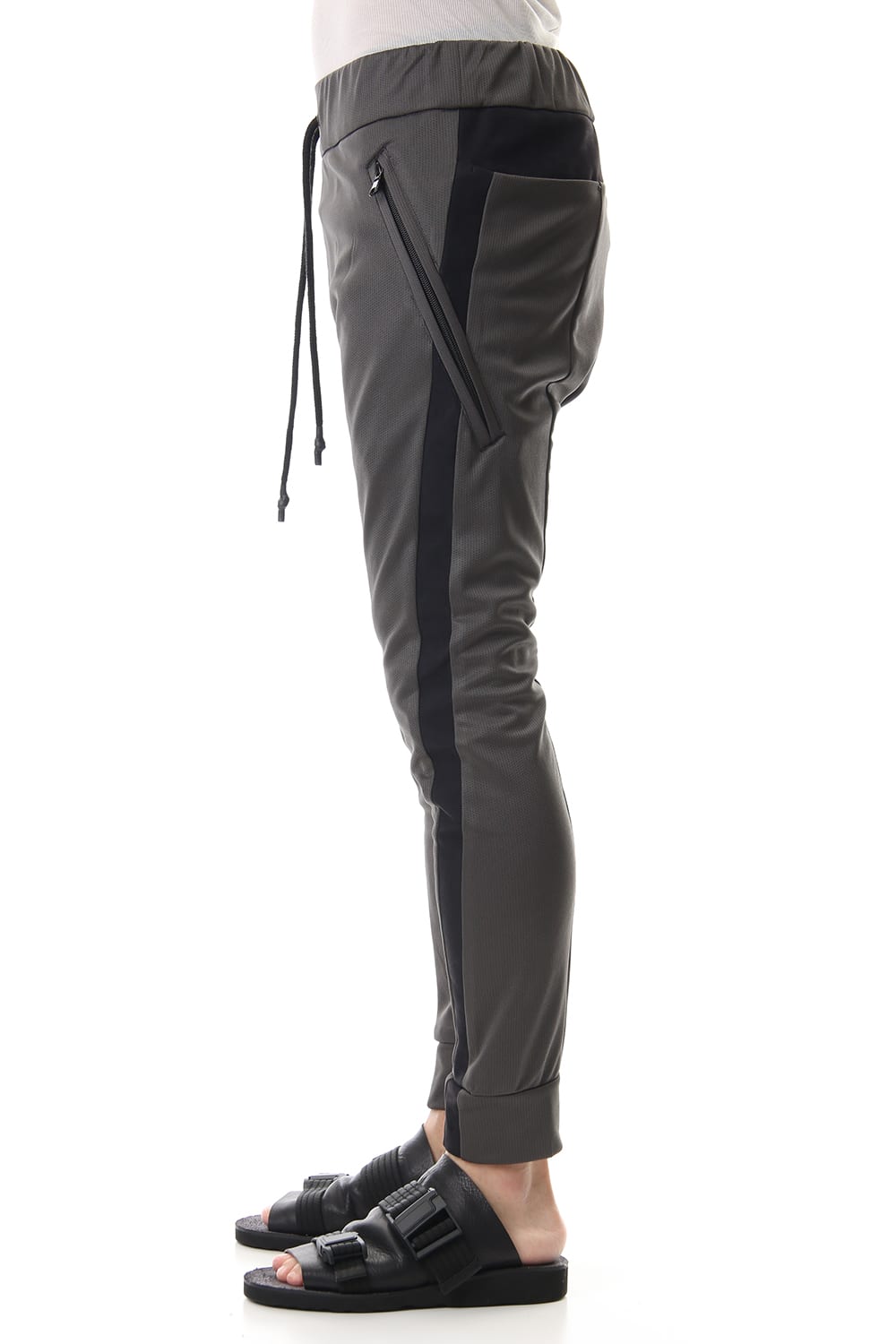 LEATHER LINE JERSEY D.Gray