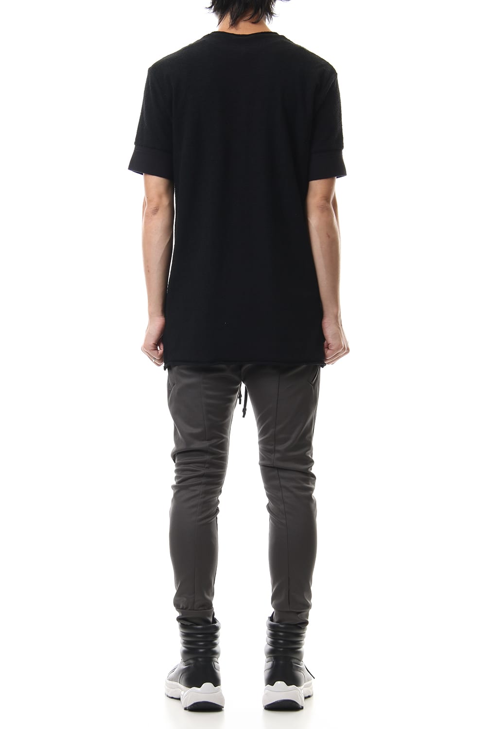 LEATHER LINE JERSEY D.Gray