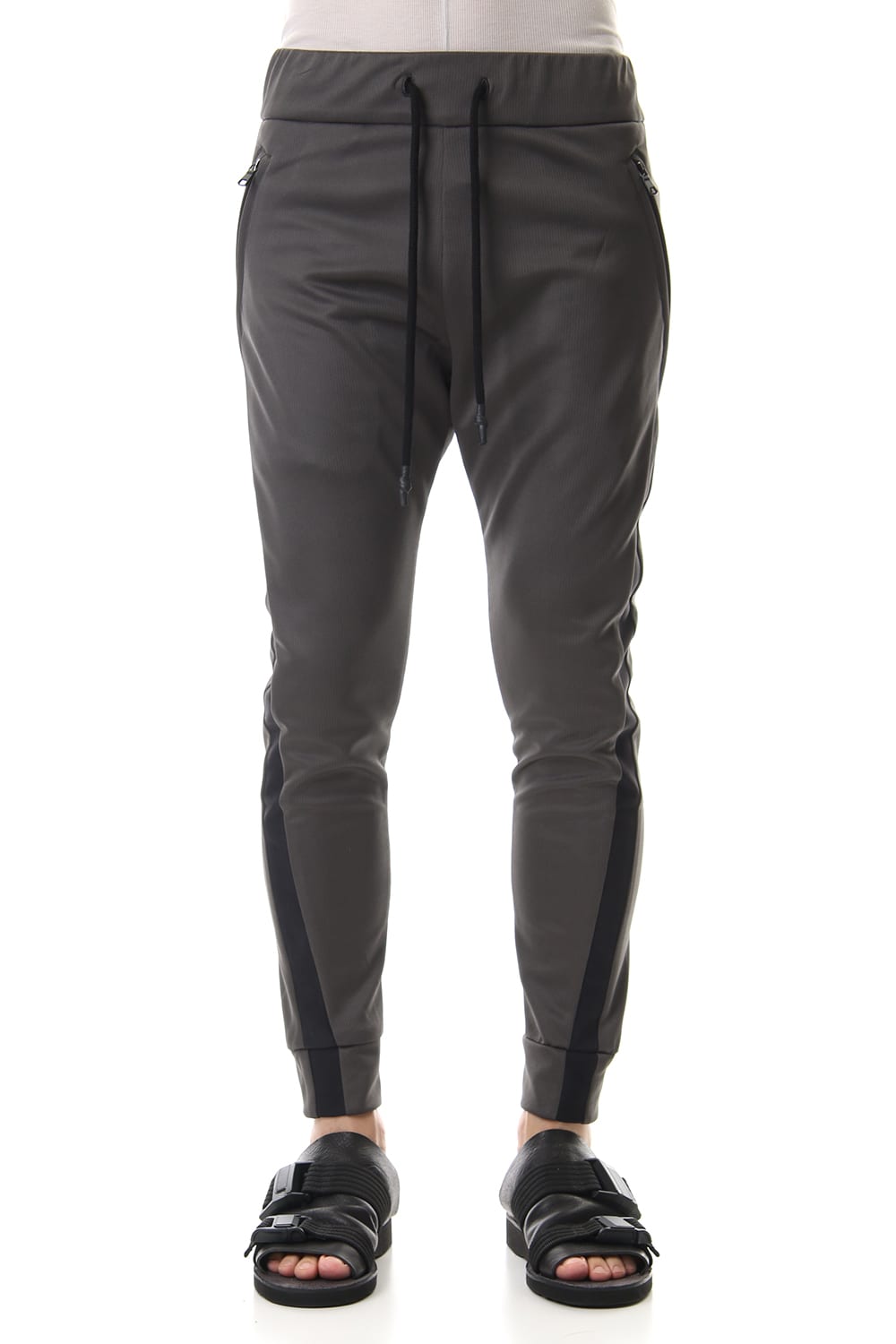 LEATHER LINE JERSEY D.Gray