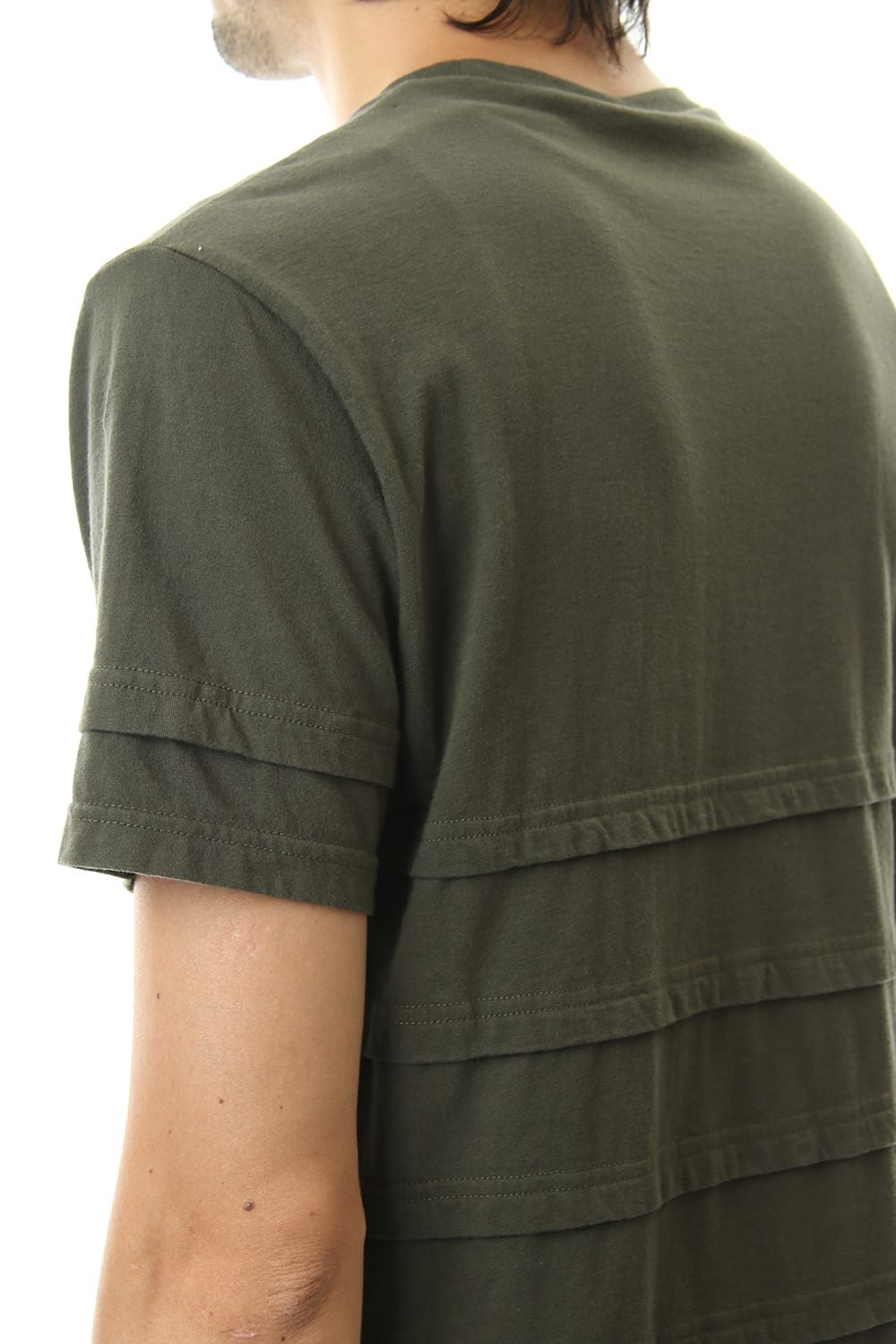 LAYERED BORDER-T Khaki