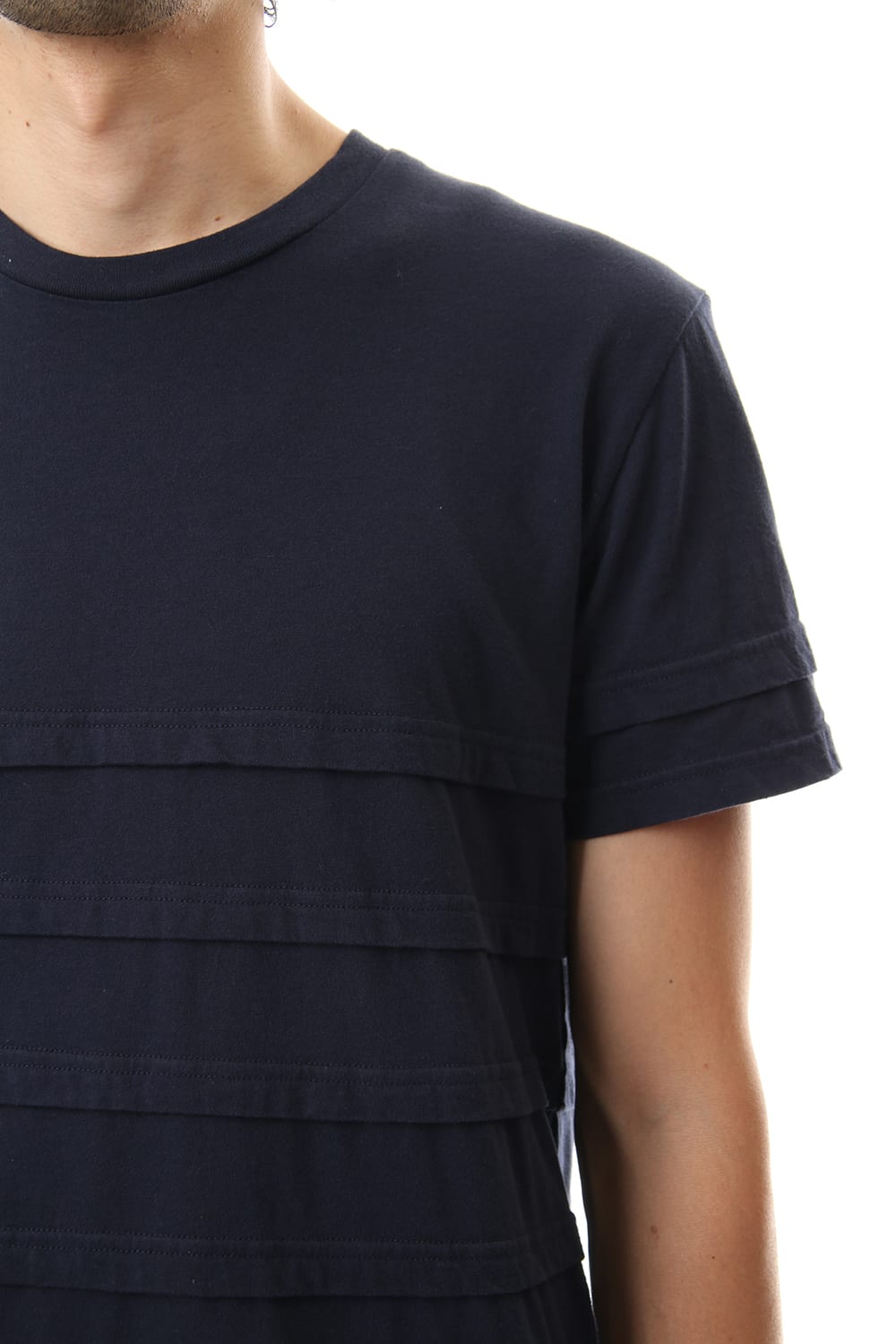 LAYERED BORDER-T Navy