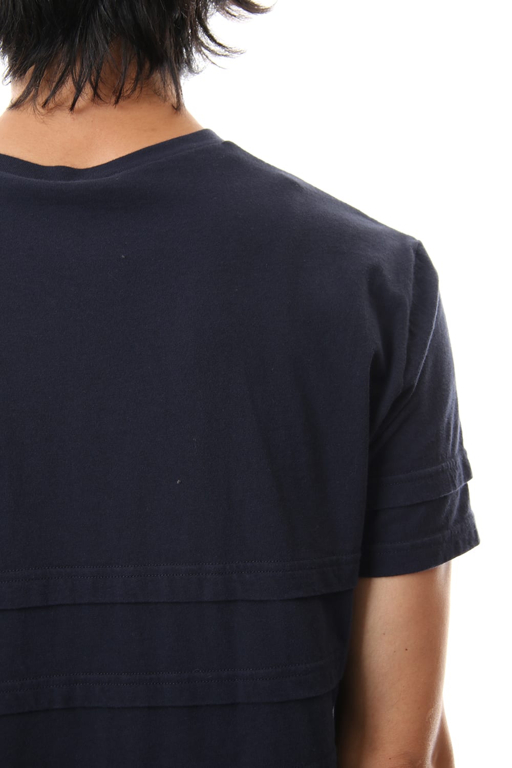 LAYERED BORDER-T Navy