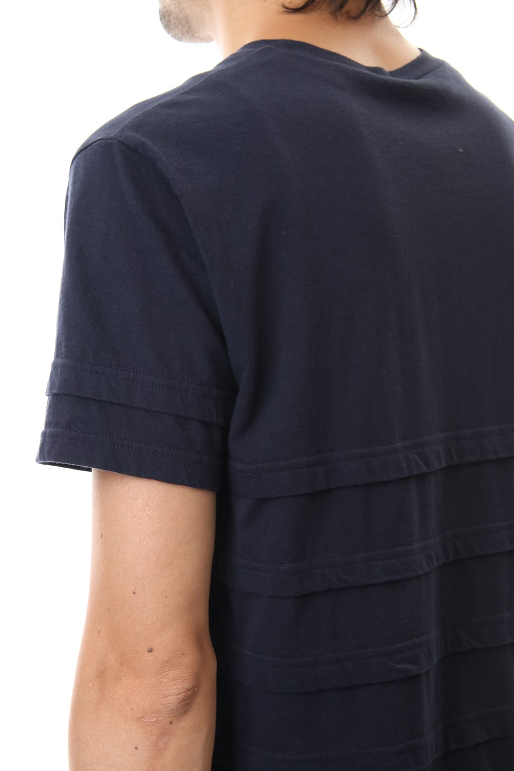 LAYERED BORDER-T Navy