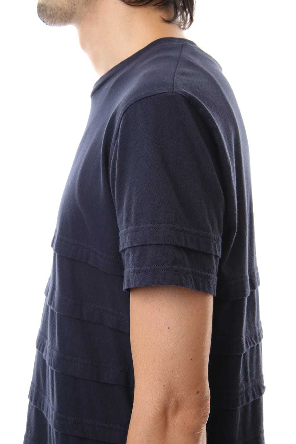 LAYERED BORDER-T Navy