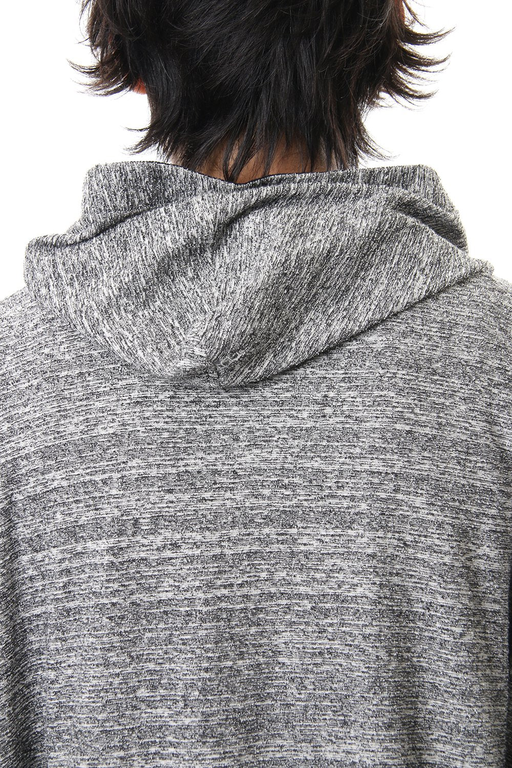 DROP VEST HOODIE T.Black