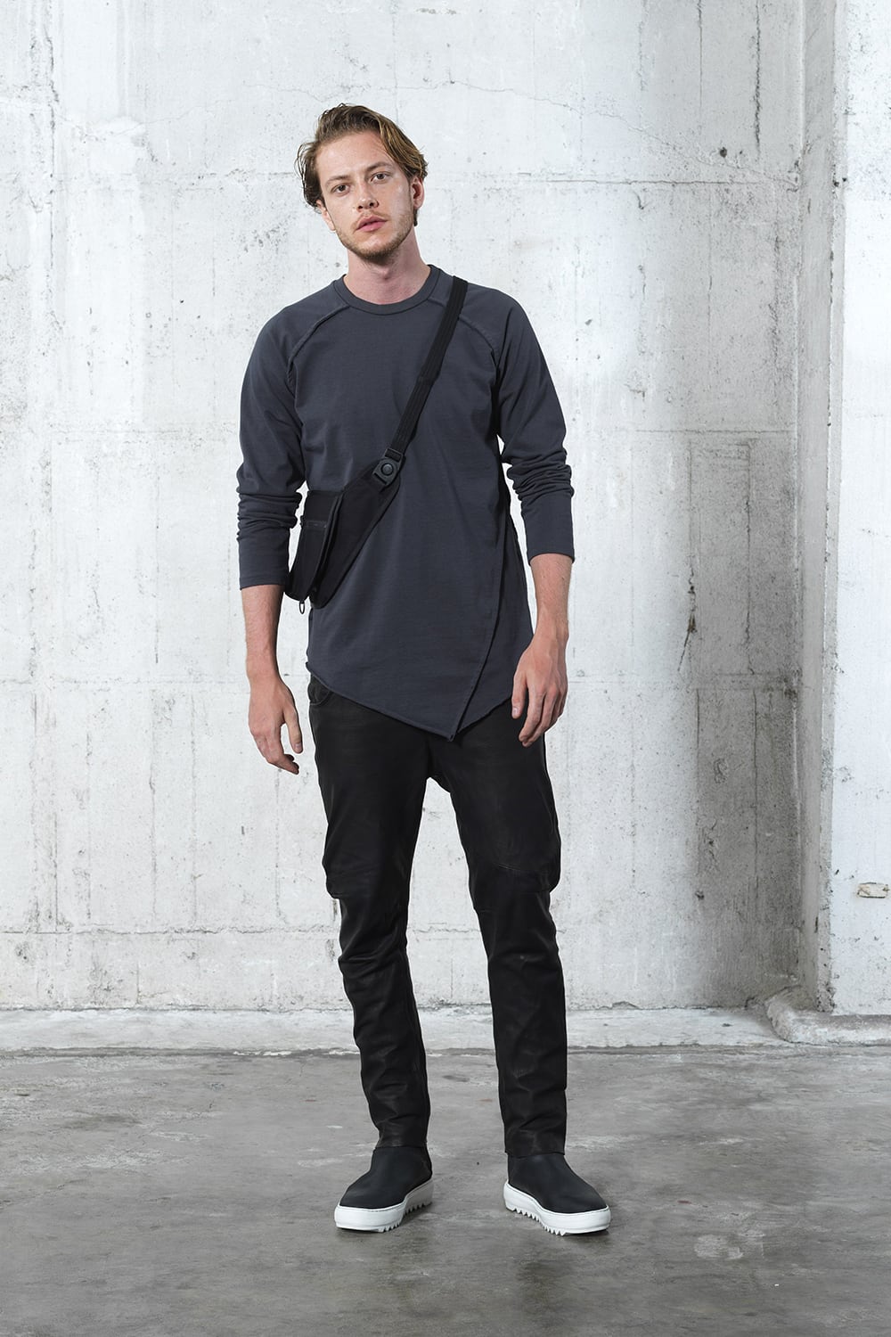 Raglan Seam L/S Osmium Gray