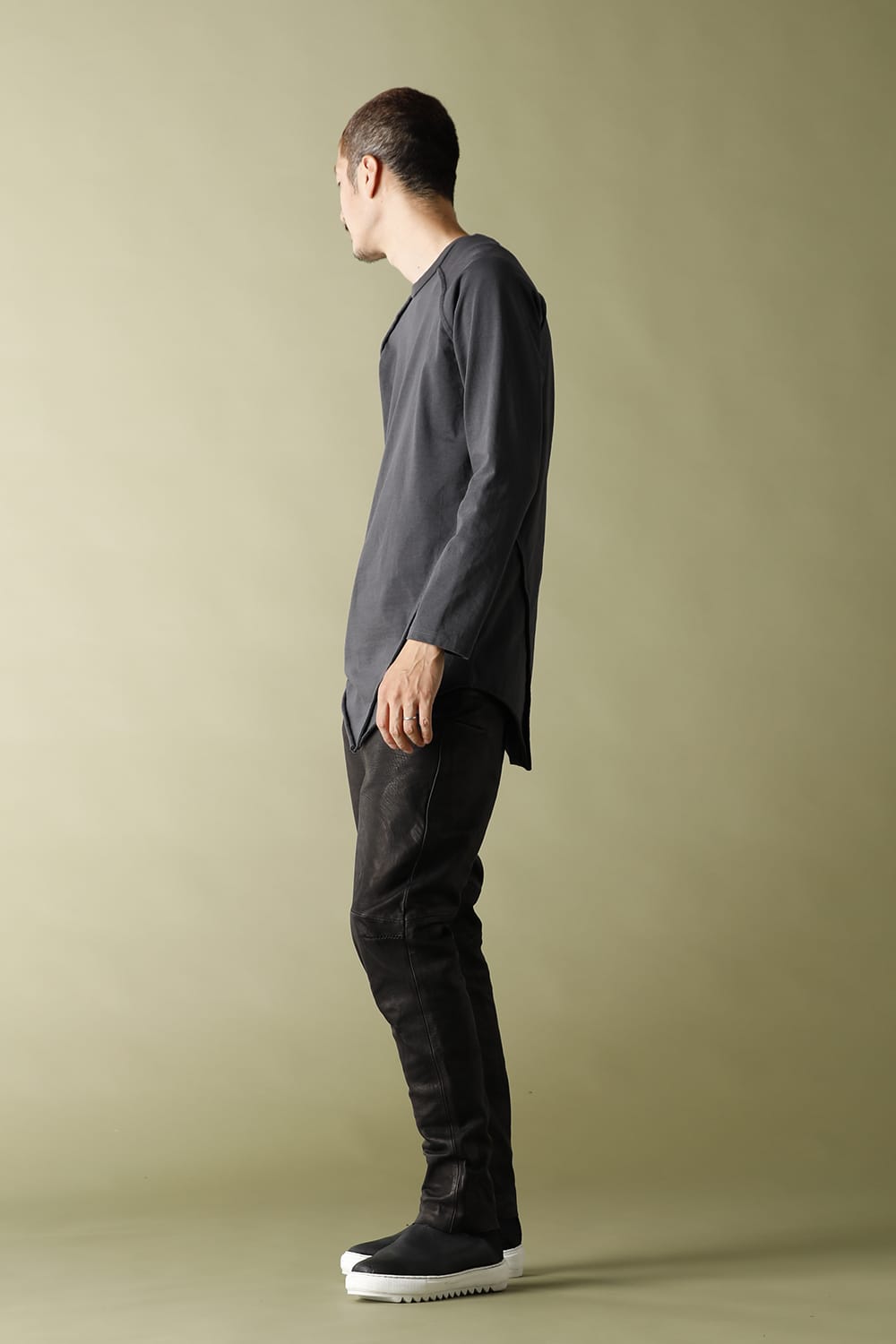 Raglan Seam L/S Osmium Gray