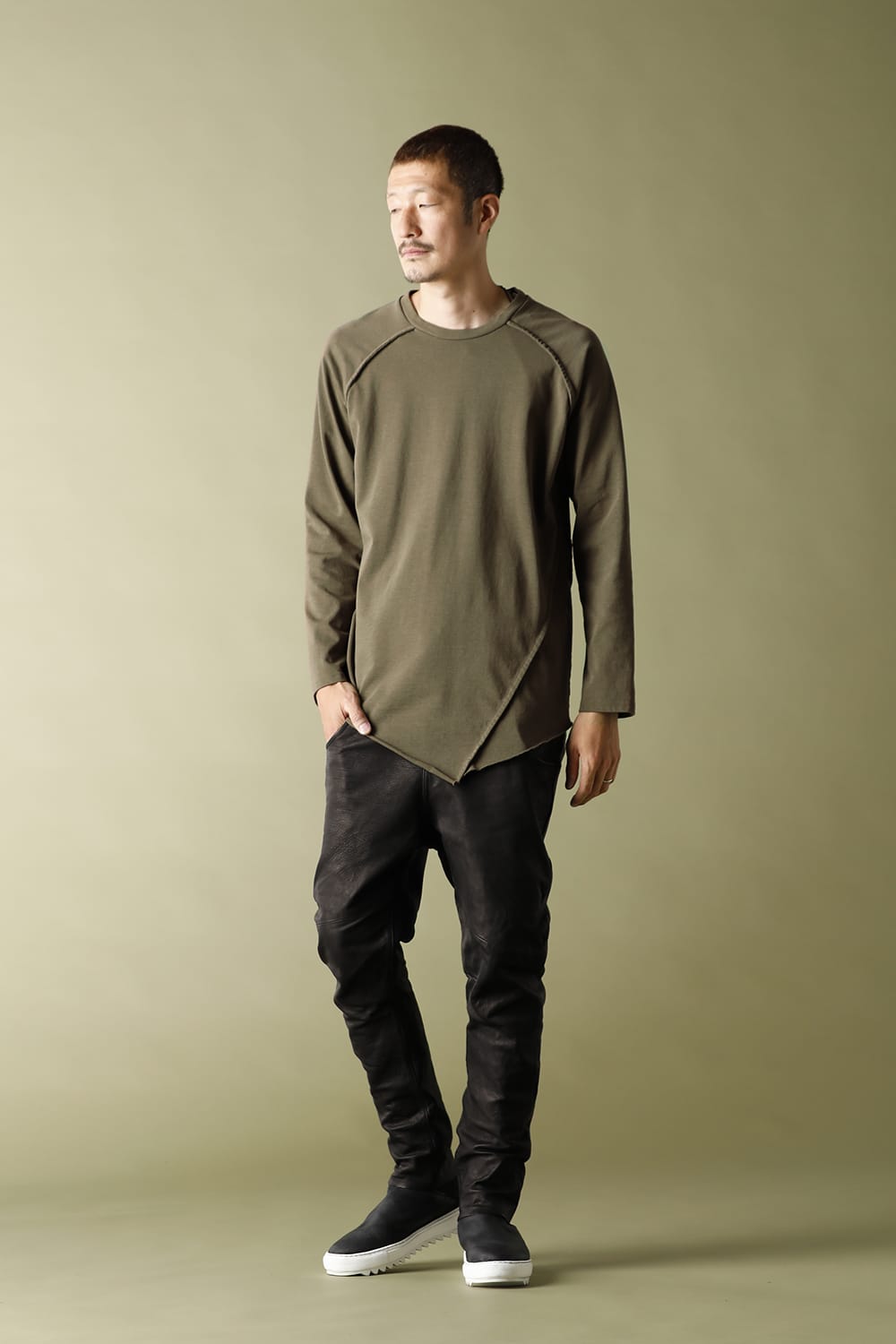 Raglan Seam L/S Tacrical Khaki