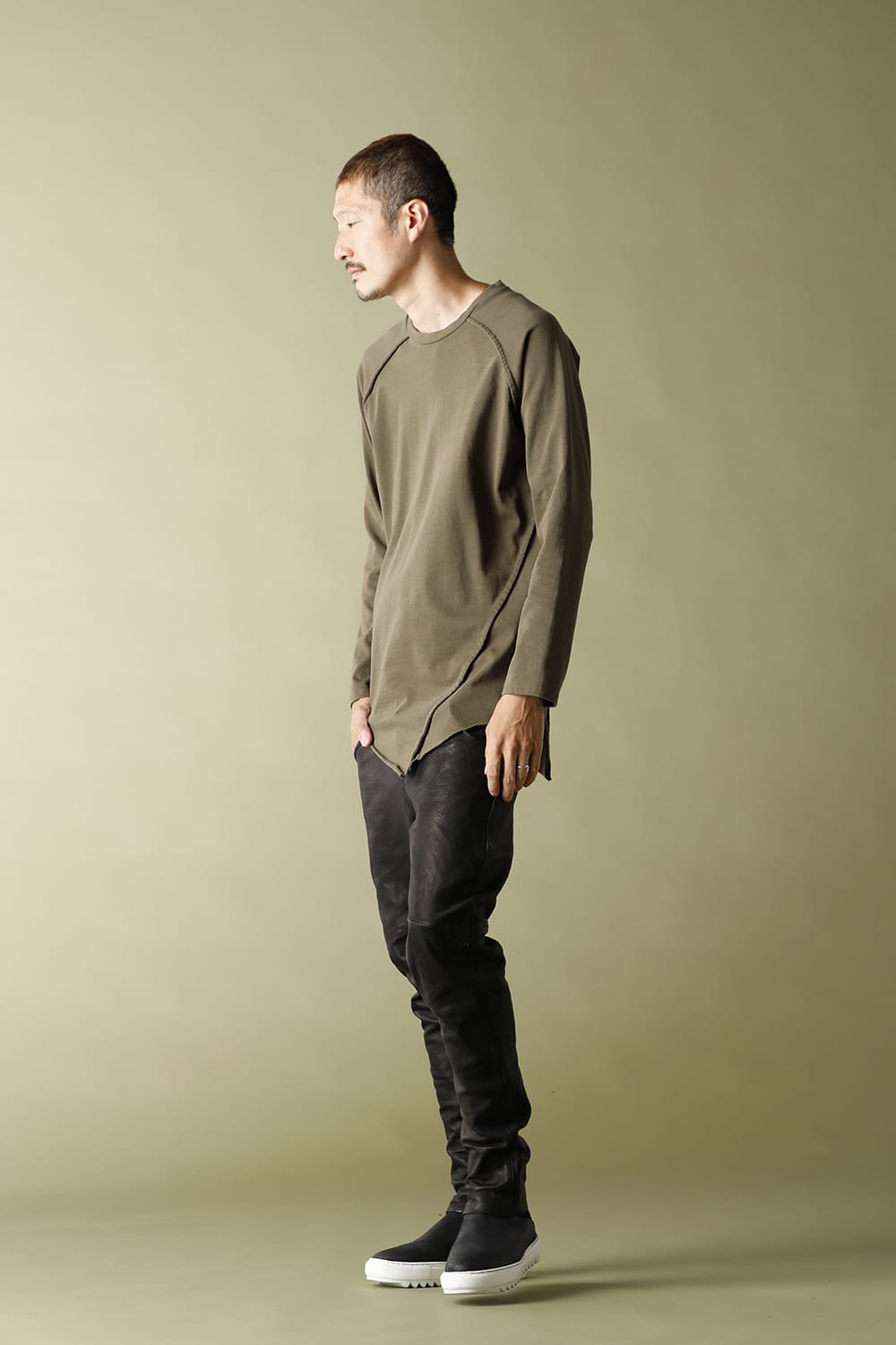 Raglan Seam L/S Tacrical Khaki
