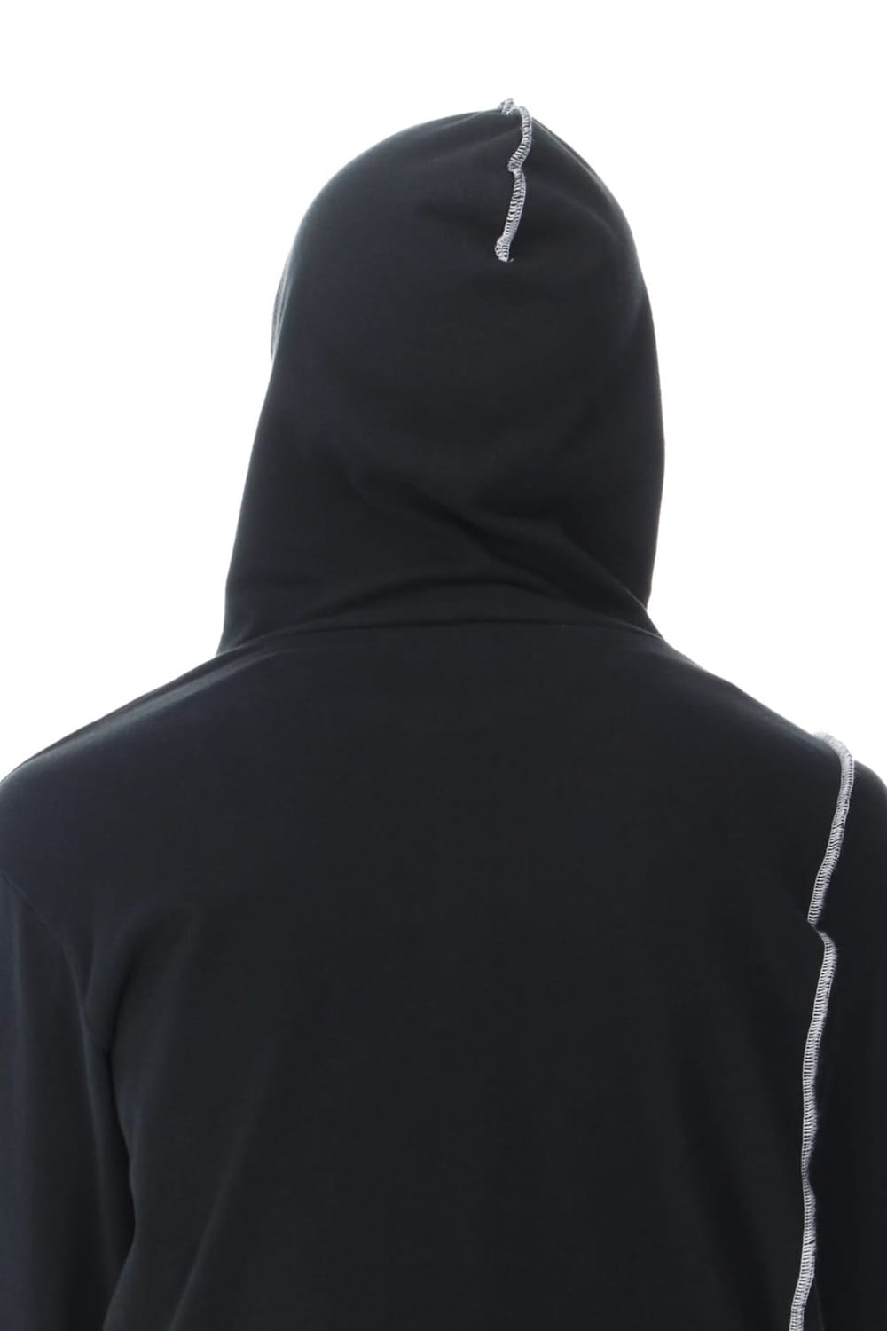 Layered Hoodie Black