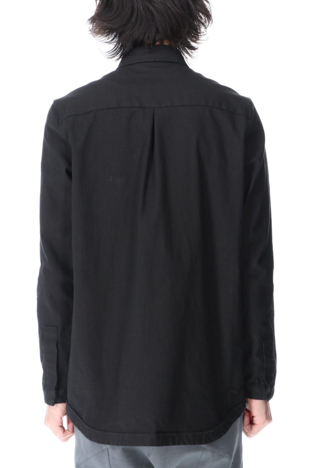 リネンジャージー シャツ