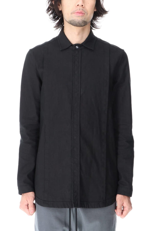 リネンジャージー シャツ