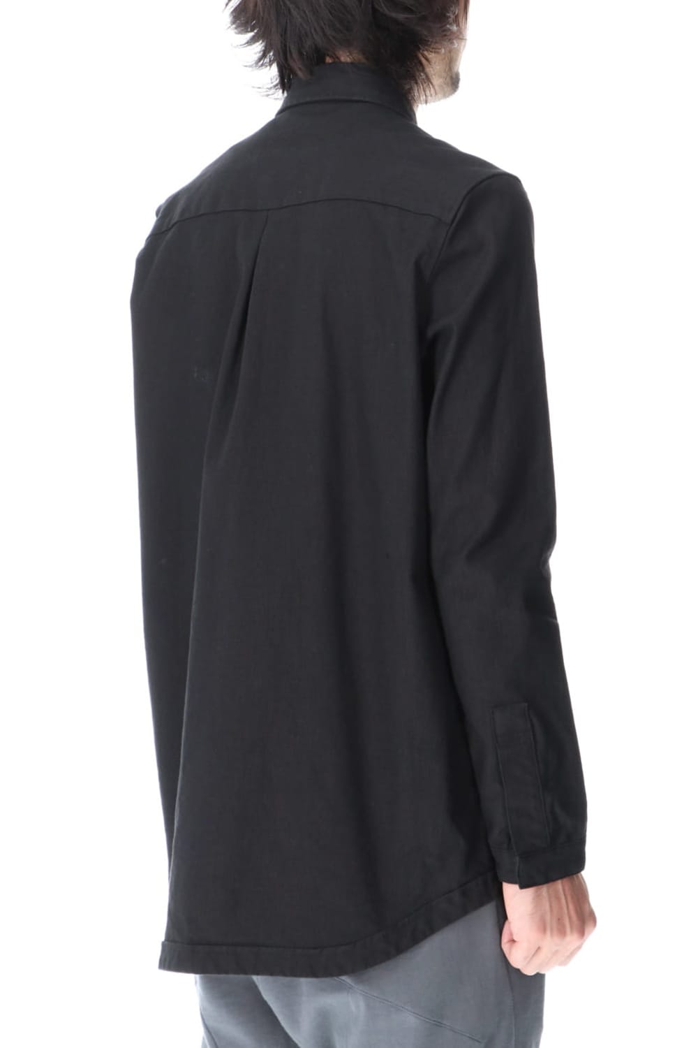 リネンジャージー シャツ