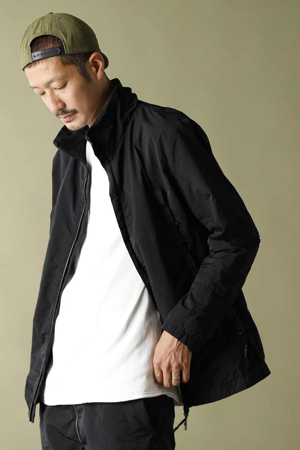 BJ Solid Blouson Graphite