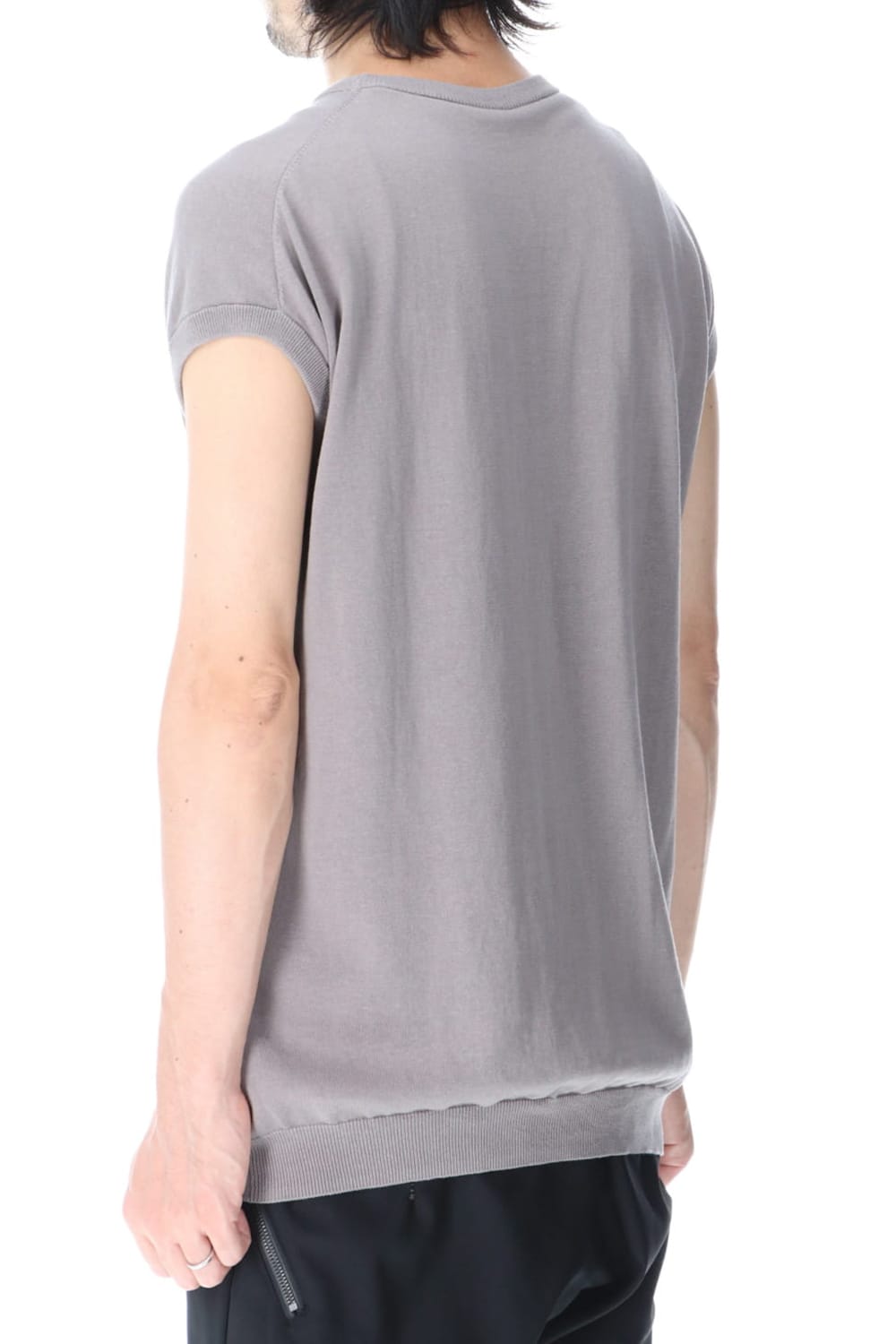 N/S Knit Jersey Gray Beige