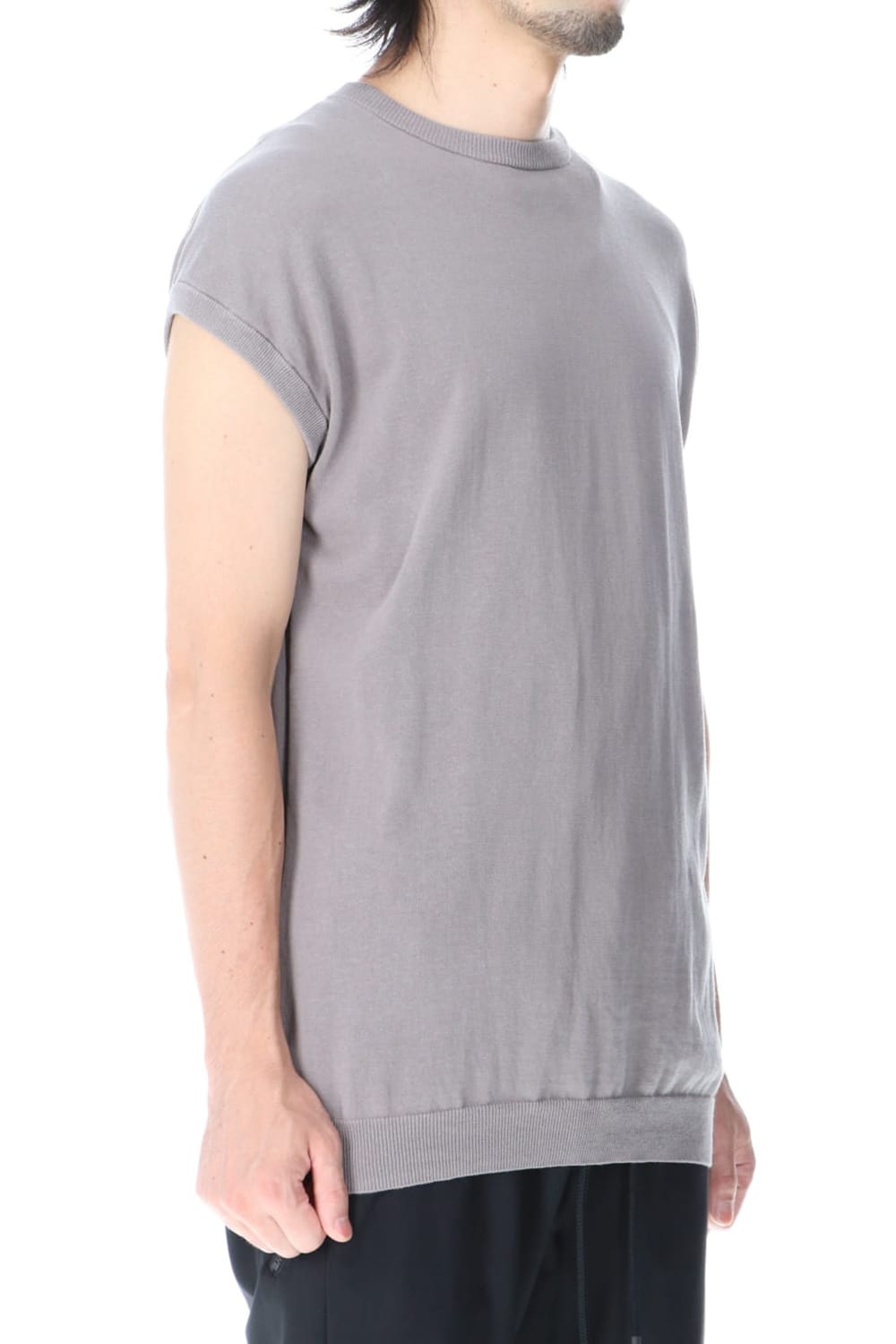 N/S Knit Jersey Gray Beige