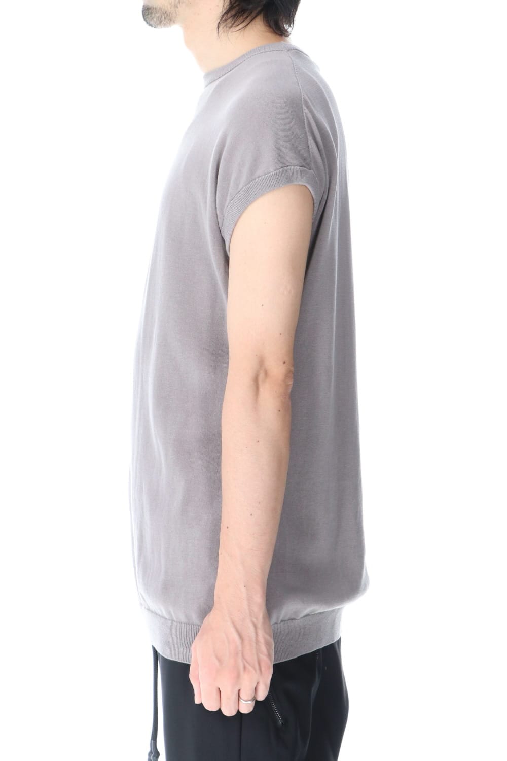 N/S Knit Jersey Gray Beige