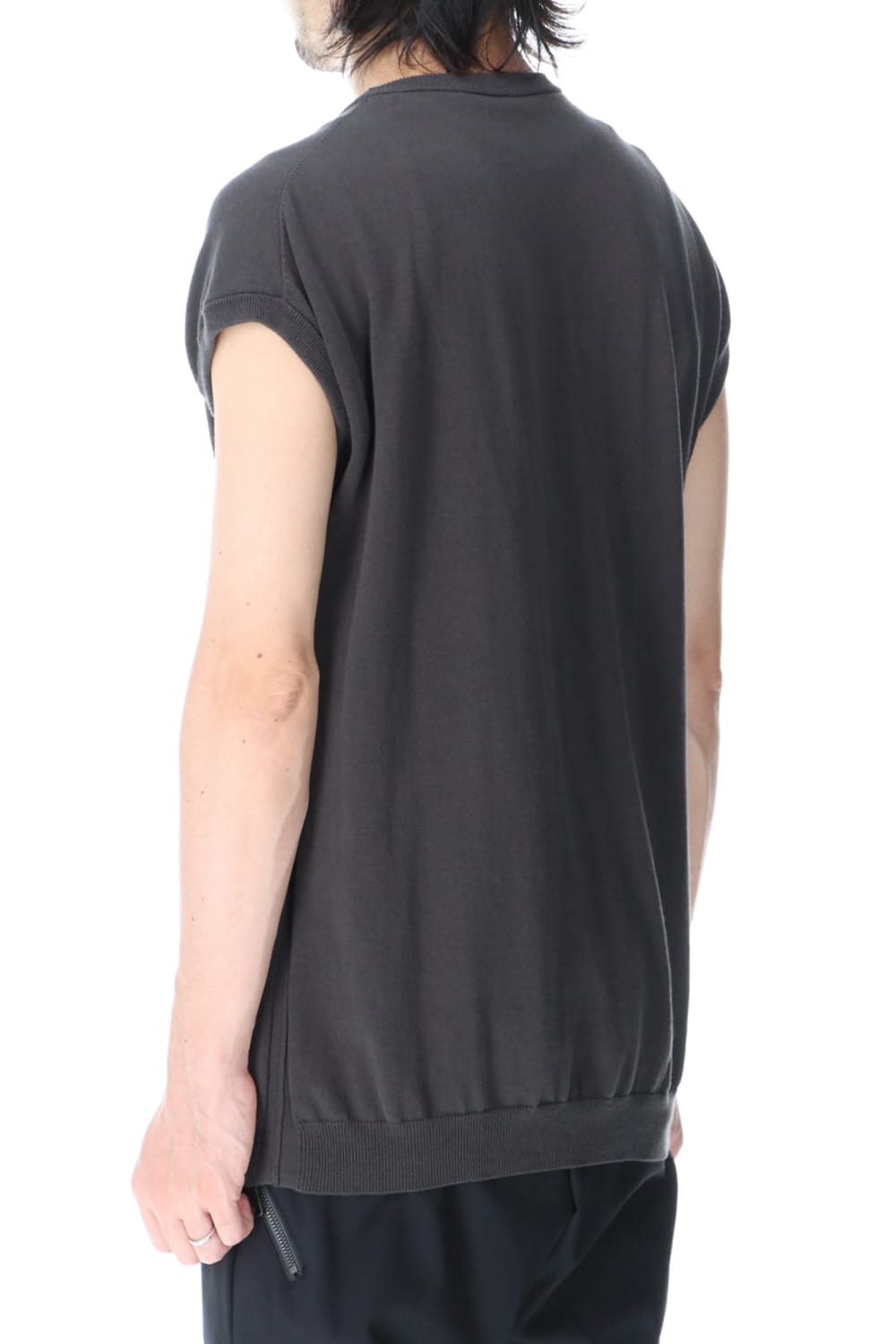 N/S Knit Jersey Solid Gray