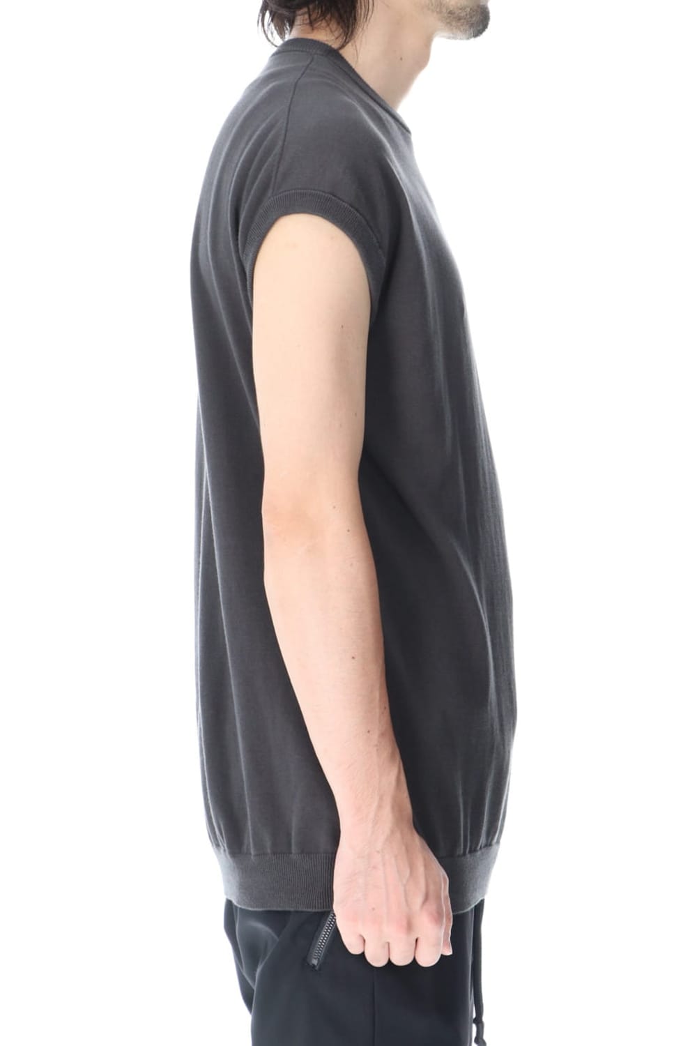 N/S Knit Jersey Solid Gray