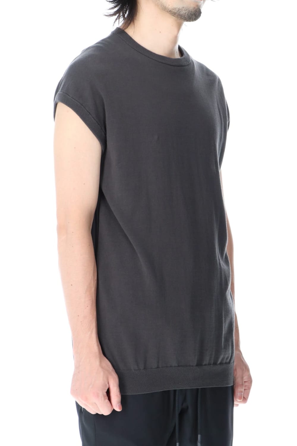 N/S Knit Jersey Solid Gray