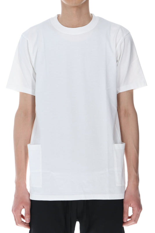 Side Pocket-T White