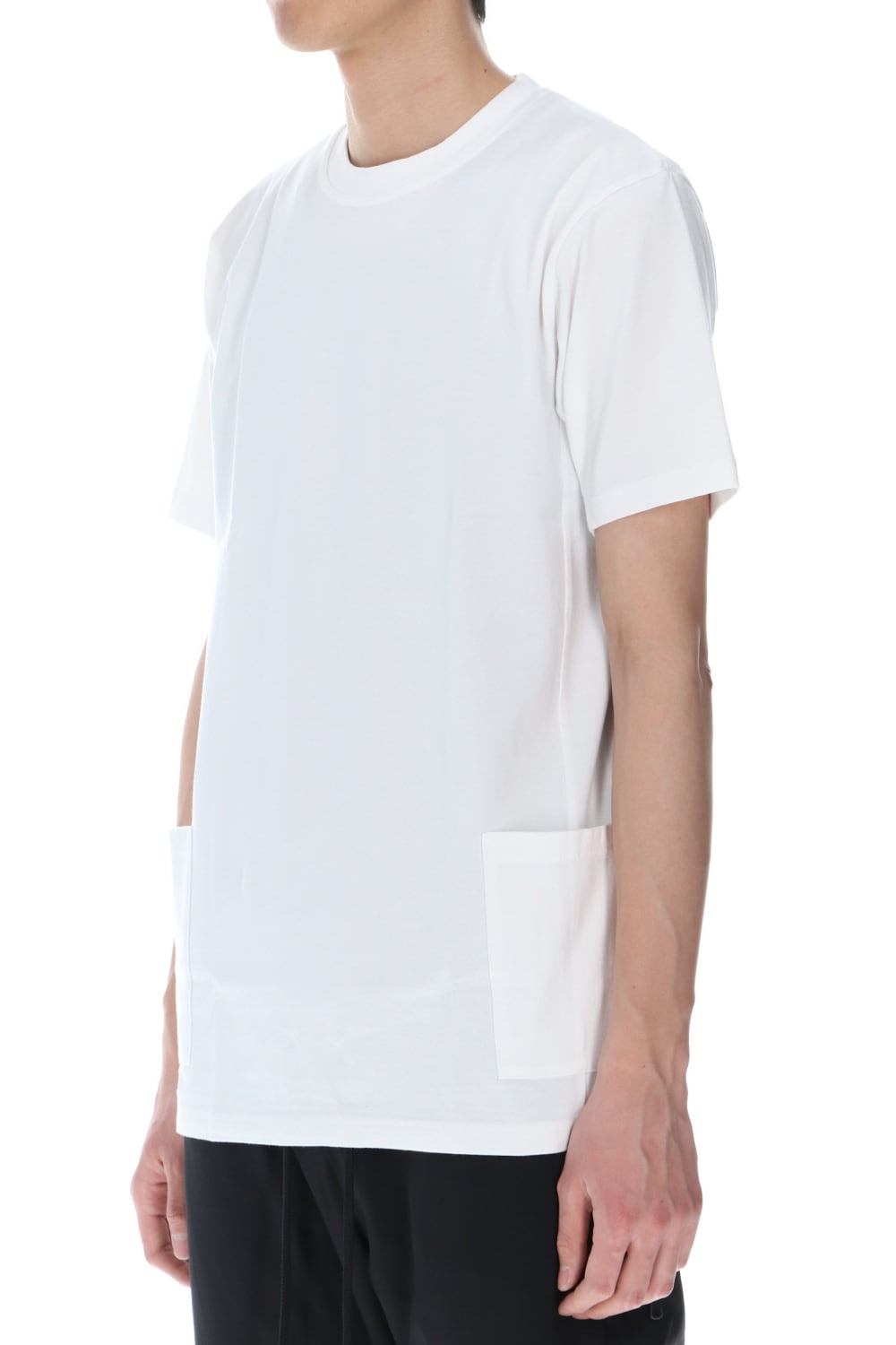 Side Pocket-T White