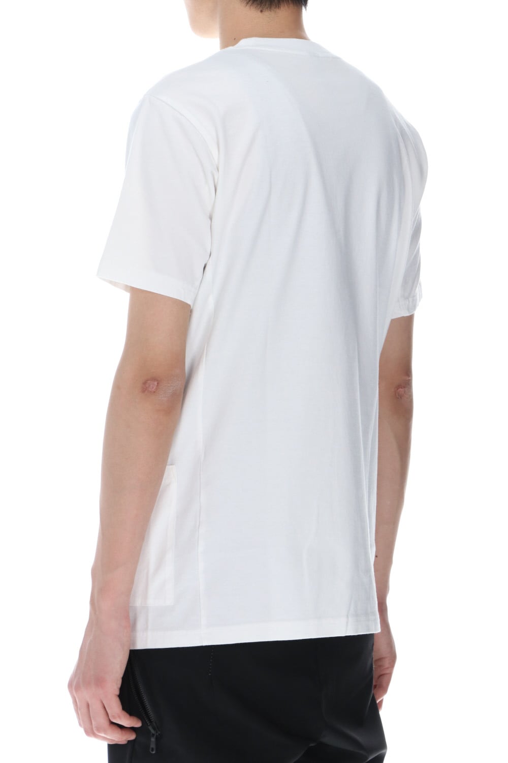 Side Pocket-T White