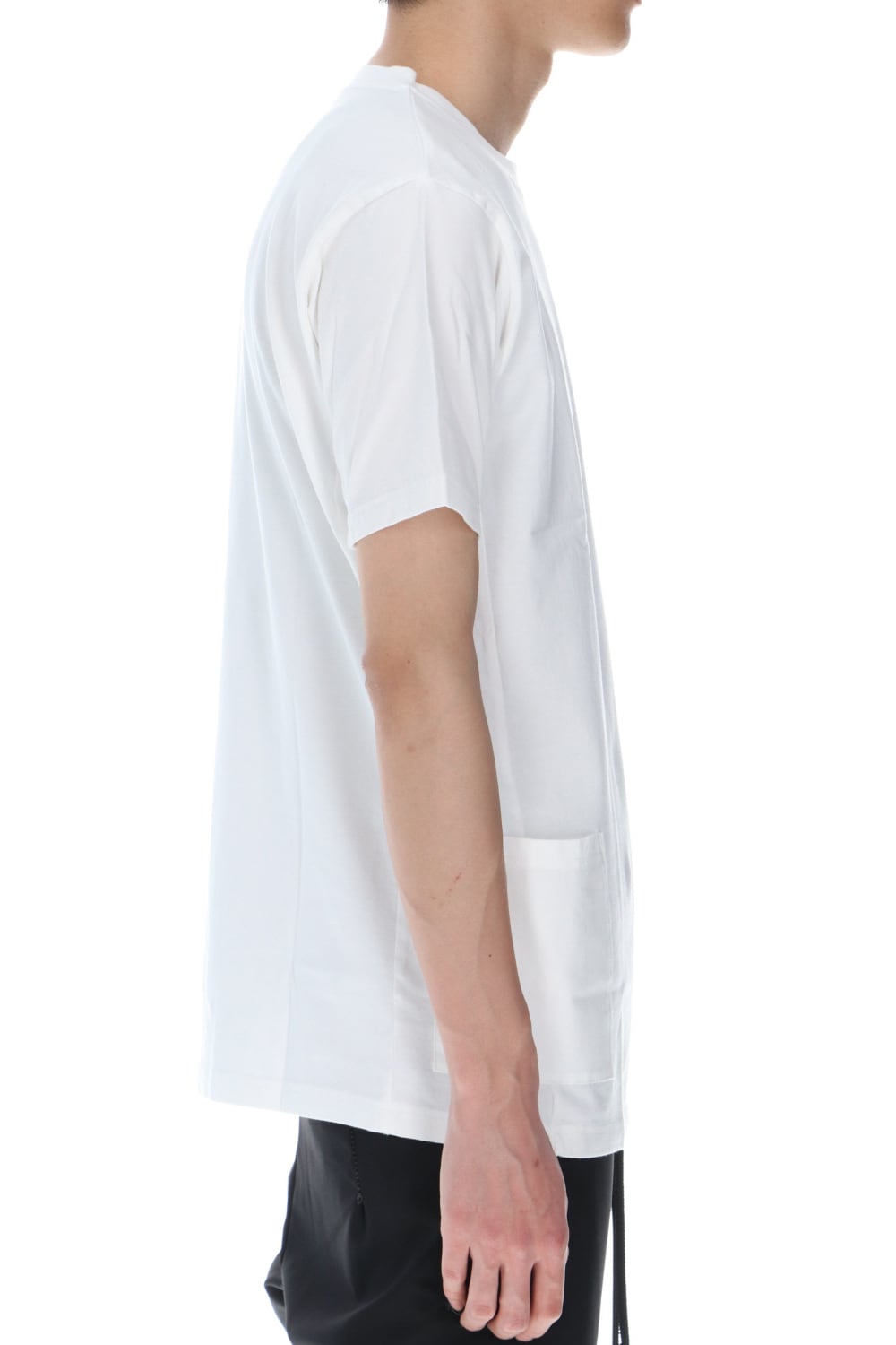 Side Pocket-T White