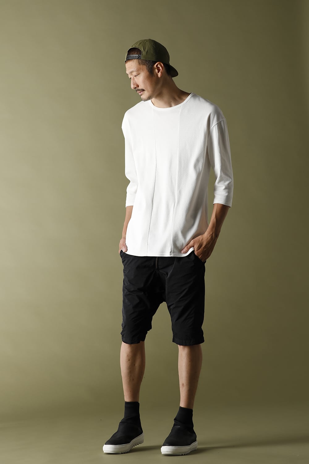 3/4 Side Pocket-T White