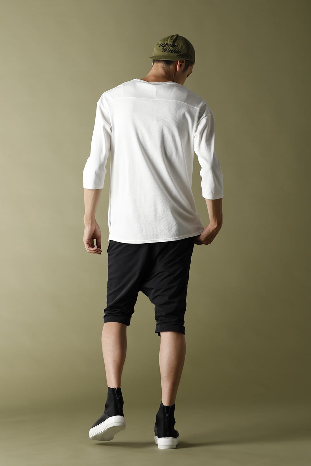 3/4 Side Pocket-T White