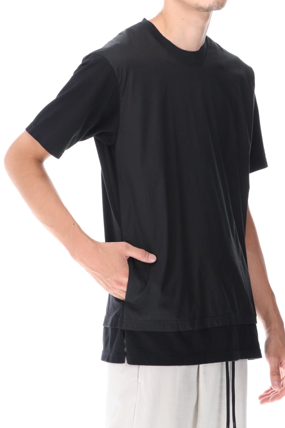 Layered-T Black