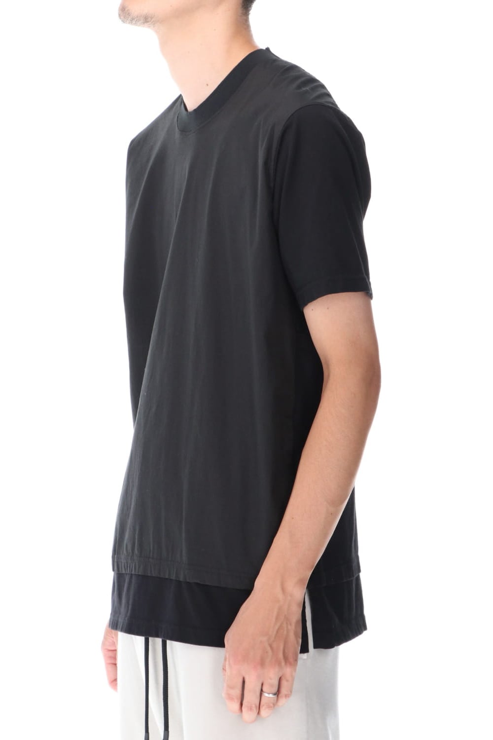 Layered-T Black